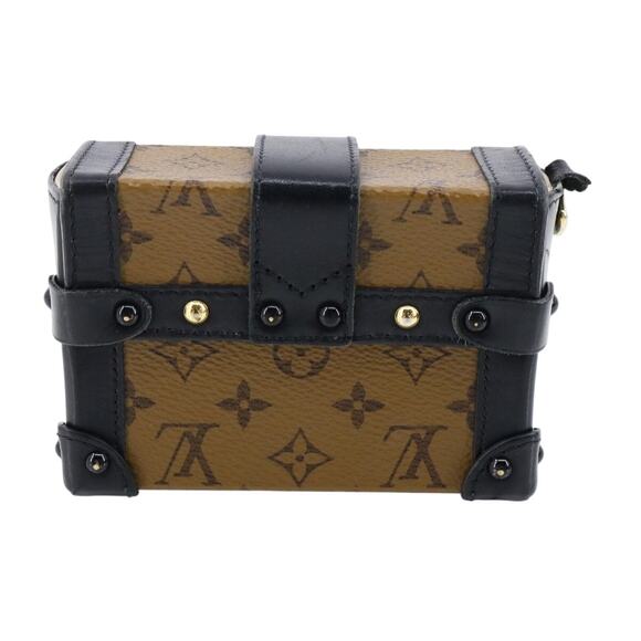 Louis Vuitton Reverse Monogram Trunk Bag Mini Essential Clutch LV VIP gift - Picture 3 of 16